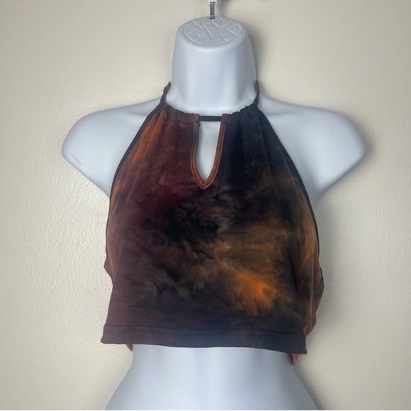 Tie Dye Halter Top - Picture 2 of 5